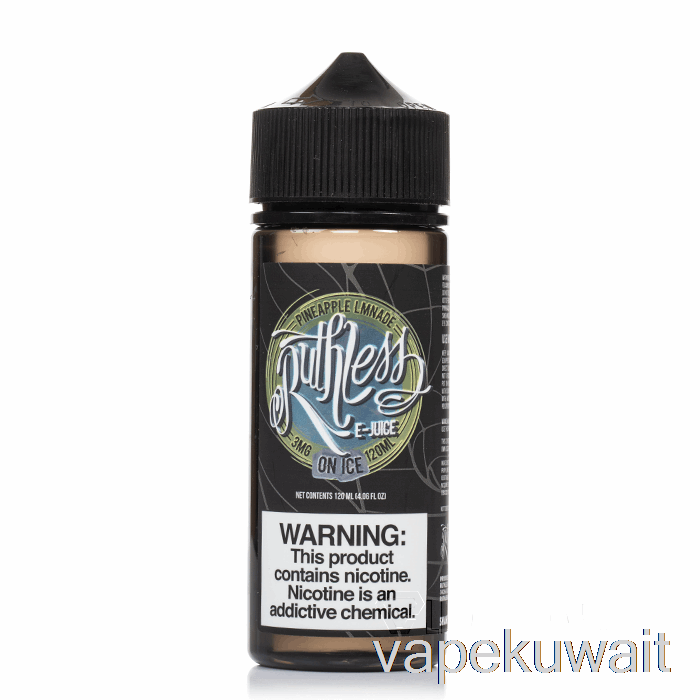 عصير الليمون والأناناس على الجليد - بخار لا يرحم - 120 مل 3 ملغ نظام جراب Vape